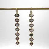 Cascading Spinel & Diamond Earring | One of a Kind