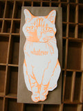 “Whatever” Cat Card | Blackbird Letterpress