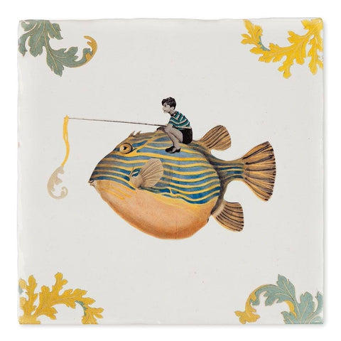 Catch of the Day Ceramic Tile Art | Netherlands