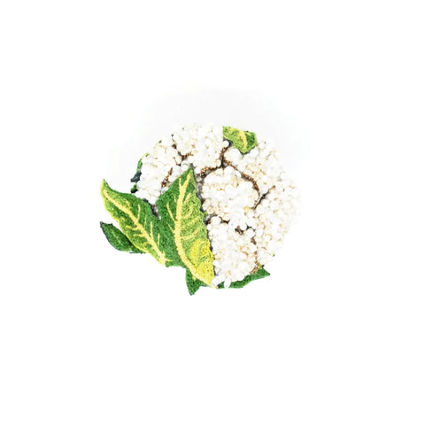 Cauliflower Brooch | Trovelore
