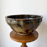Oversized One-of-a-Kind Handcrafted Ceramic Bowl