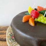 Glazed Cioccolato Candied Frutta Cake Candle | Italy