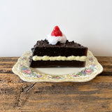 Black Forest Sliced Cake Candle | Italy