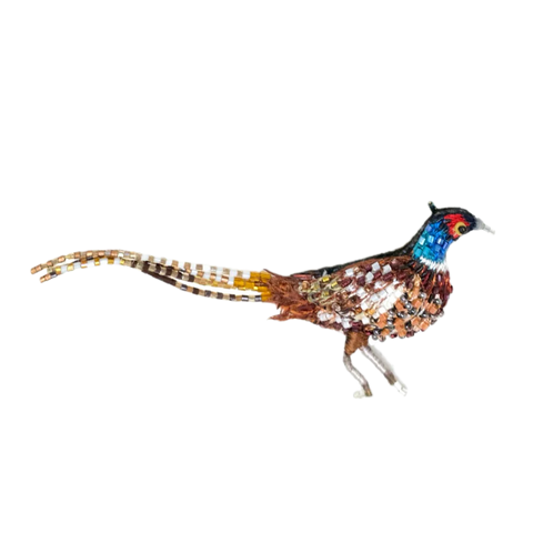 Common Pheasant Brooch | Trovelore