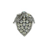 Rhinestone Apple Brooch | Vintage