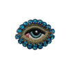 Disturbing Eye Brooch Blue | Céleste Mogador
