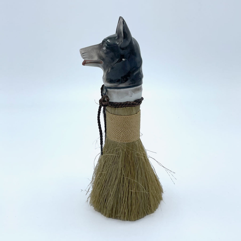 Antique Dog Valet Whisk Brush