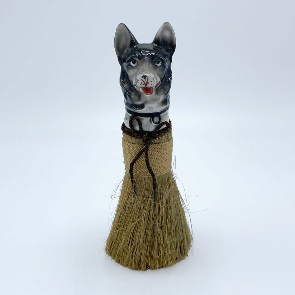 Antique Dog Valet Whisk Brush