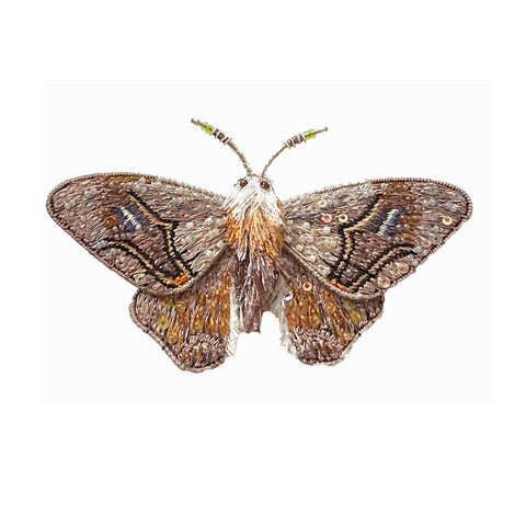 Spotted Tree Nymph Butterfly Brooch | Trovelore