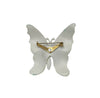60-70s Green & Yellow Enamel Butterfly Brooch | Vintage