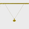 Evil Eye 14kt Gold Necklace | Royal Blue Sapphire