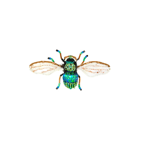 Gold Fly Brooch | Trovelore