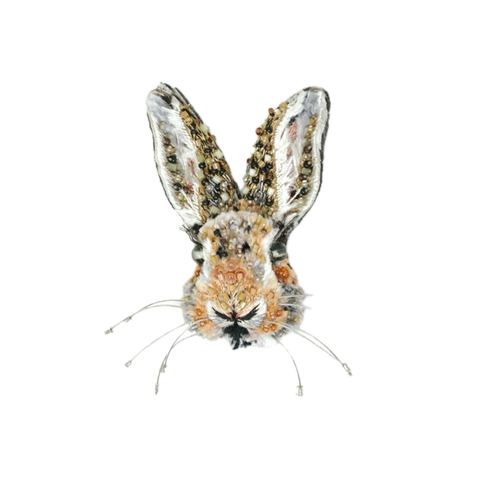 Green Crowned Woodnymph Brooch | Trovelore