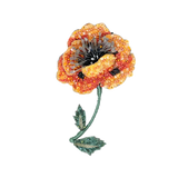 Golden Poppy Brooch | Trovelore