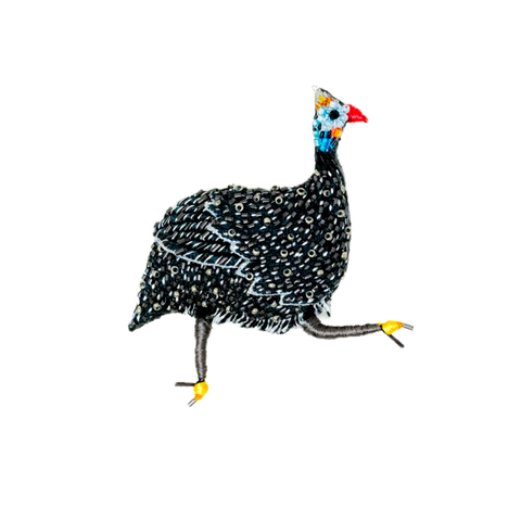 Guinea Fowl Brooch  | Trovelore