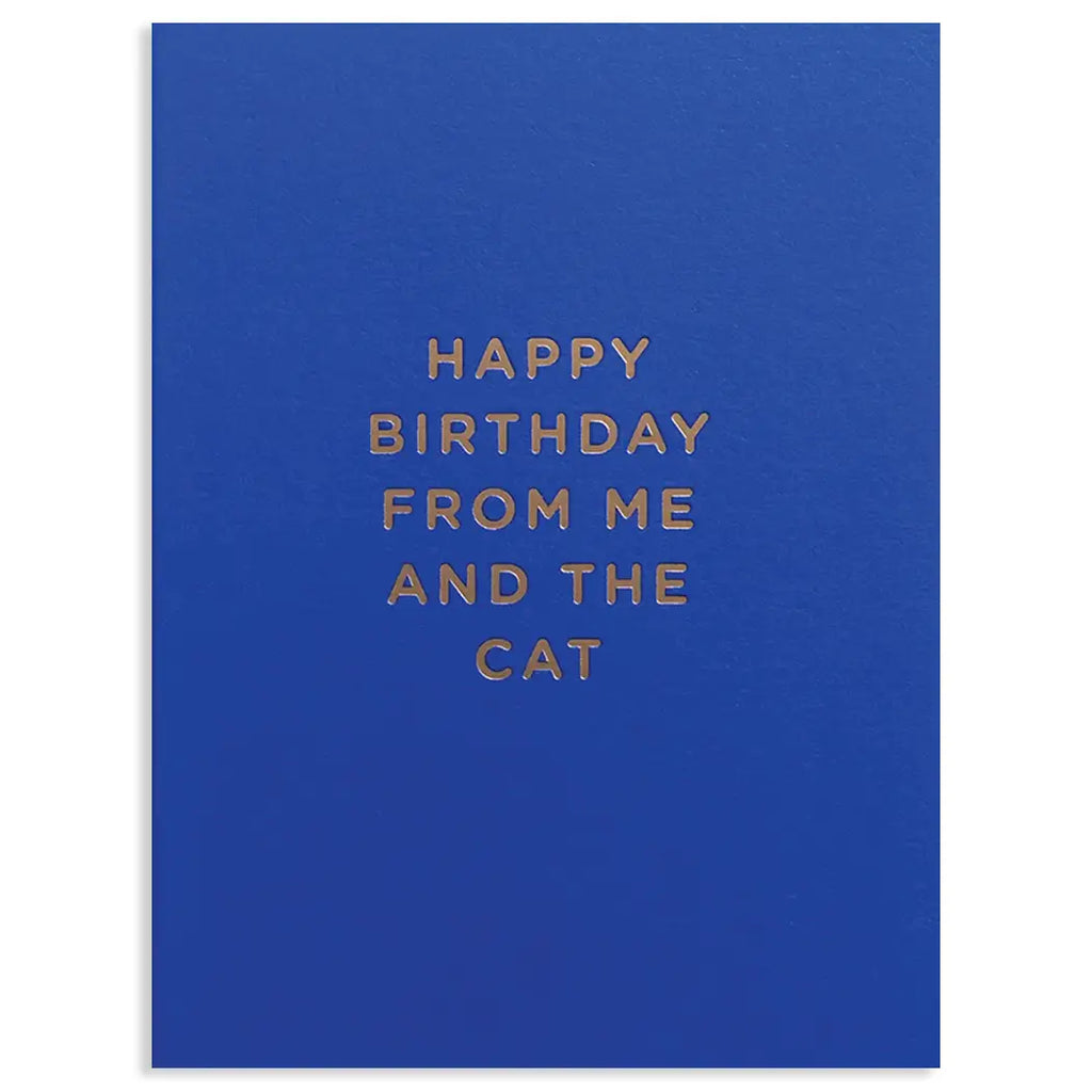 Happy Birthday From The Cat And Me | Kelly Hyatt