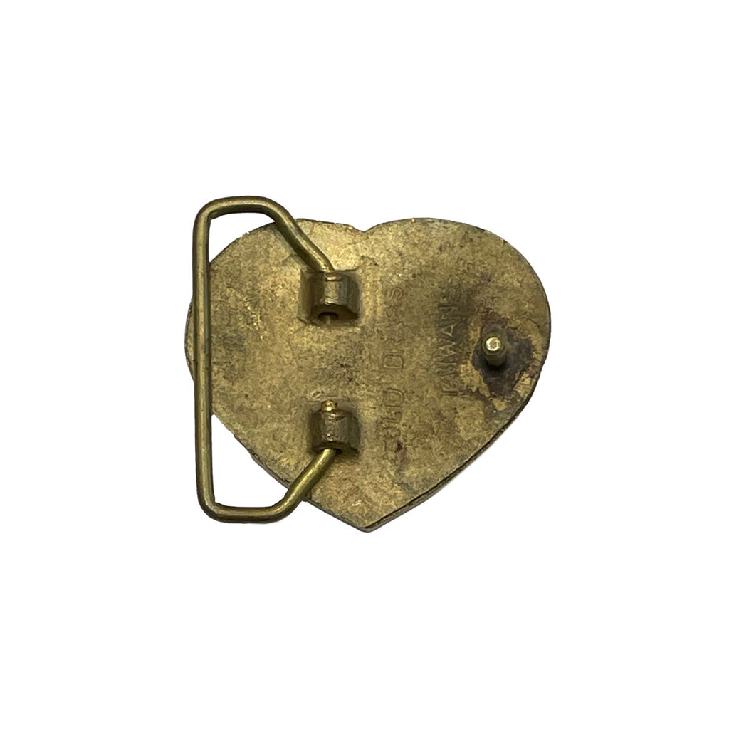 Vintage LOVE Heart Belt Buckle | Buckle ONLY
