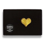 Gold Heart Brooch | Macon et Lesquoy