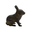 Antique Iron Rabbit Coin Bank