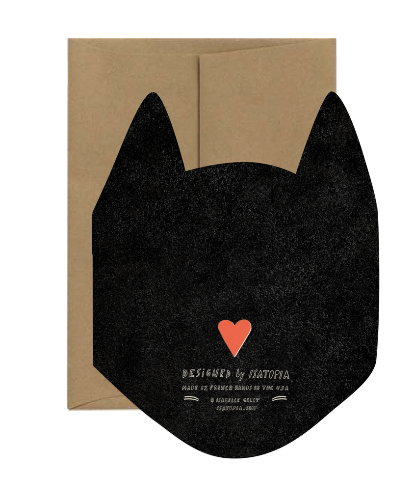 The Black Cat Blink Card | Isatopia