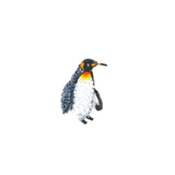 King Penguin Brooch | Trovelore