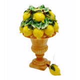Large Lemon Urn Candle | Italy