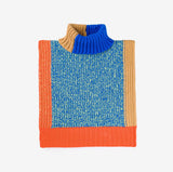 Static Swatch Knit Dickie | Lime Cobalt