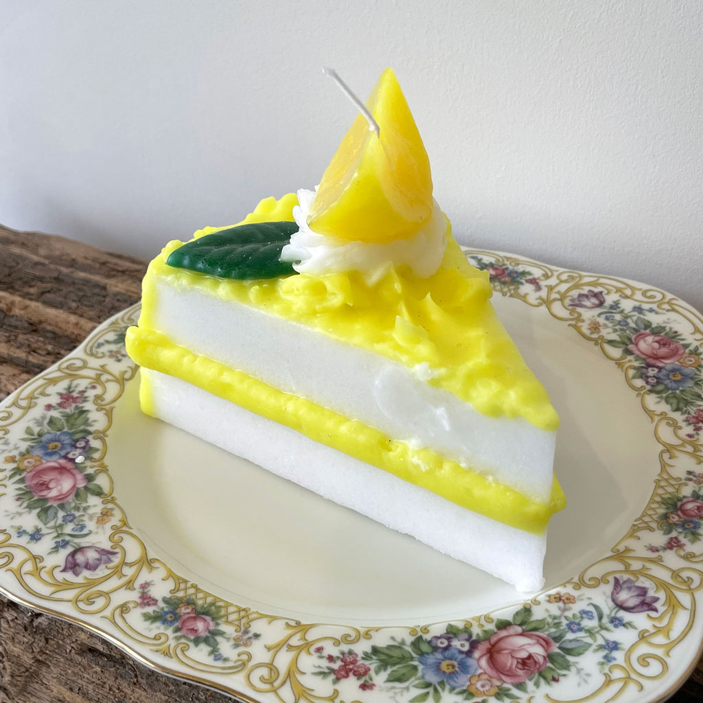 Limone Sliced Cake Candle | Italy