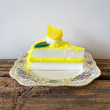 Limone Sliced Cake Candle | Italy