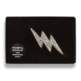 Little Silver Lightning Bolt Brooch | Macon et Lesquoy