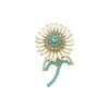 MCM Weiss Sunflower Floral Brooch | Vintage