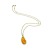 Organic Fire Opal Necklace | One of a Kind