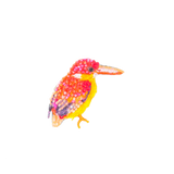 Oriental Dwarf Kingfisher Brooch | Trovelore