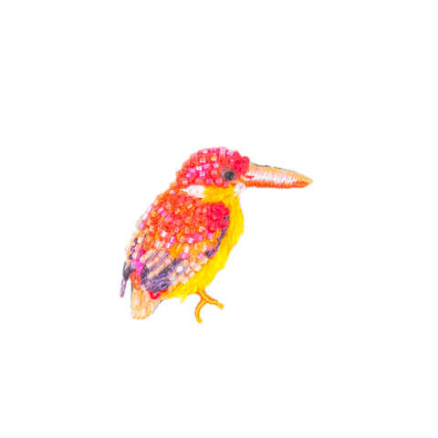 Oriental Dwarf Kingfisher Brooch | Trovelore
