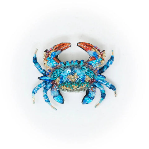 Green Crowned Woodnymph Brooch | Trovelore