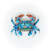 Ornate Blue Crab Brooch | Trovelore