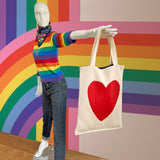 80s Rainbow Striped Sweater