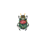 Rainbow Scarab Brooch | Trovelore