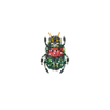 Rainbow Scarab Brooch | Trovelore