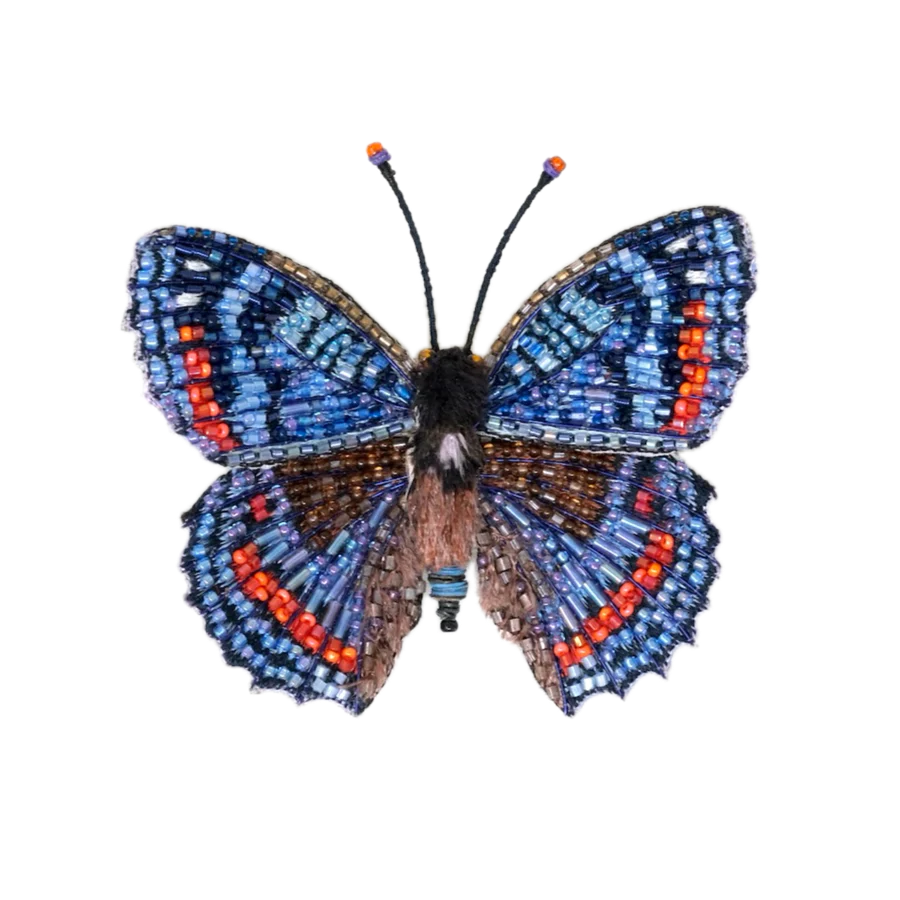 Red-Spotted Admiral Butterfly Brooch | Trovelore