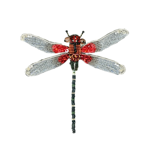 Green Crowned Woodnymph Brooch | Trovelore