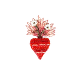 Sacred Bloom Heart Brooch | Trovelore