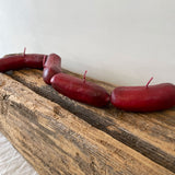Sausage Link Candle Set of 4 | Italy