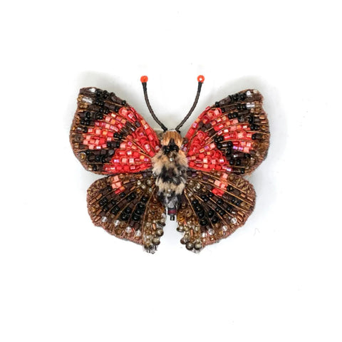 Four Spot Sailor Butterfly Brooch | Trovelore