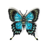 Sea Green Swallowtail Brooch | Trovelore
