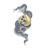 Serpent's Crown Brooch Brooch | Trovelore