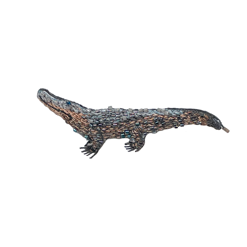 Siamese Crocodile Brooch | Trovelore