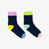 Unisex Spot House Socks | Navy