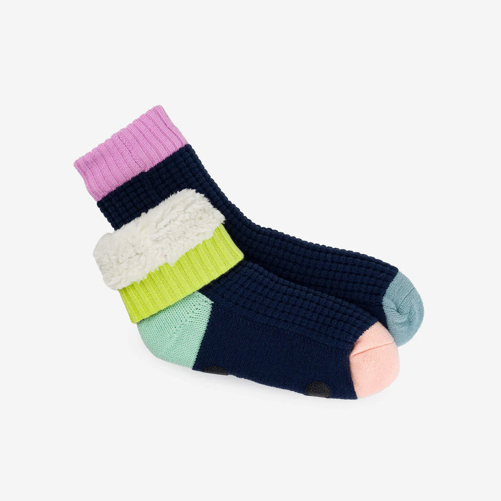 Unisex Spot House Socks | Navy