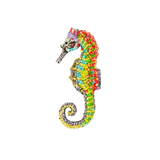 Spotted Seahorse Brooch  | Trovelore